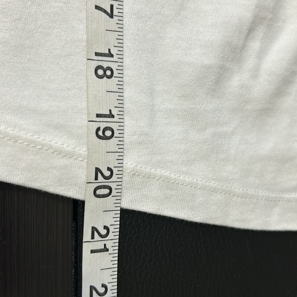 Lilly Pulitzer Brentwood White Off The Shoulder Top Relaxed Fit Sz XS - Picture 9 of 9